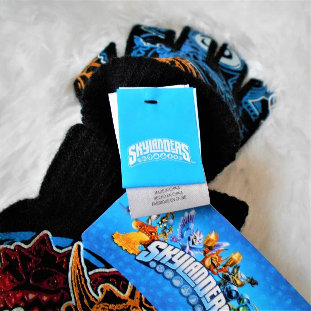 Skylanders Gloves Boys Mittens Winter